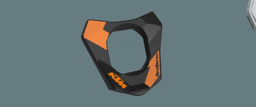 Farol LED KTM enduro