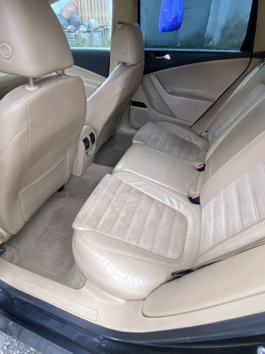 Fotele alcantara skora alkantara banan  passat b6 kombi