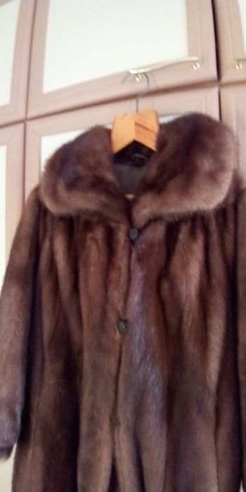 Futro naturalne z norki