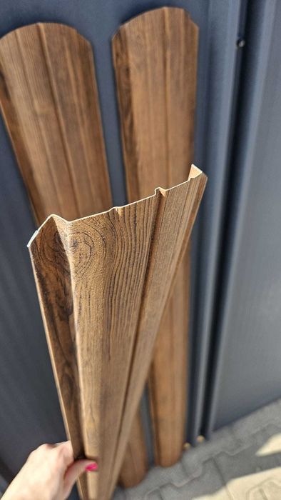 WYPRZEDAŻ Sztacheta metalowa Solis 1,2m drewnopodobna  OD RĘKI!!