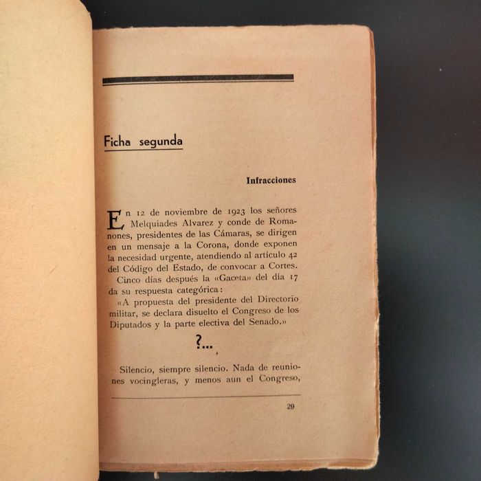 1923 / 1930 El Archivo del Dictador...