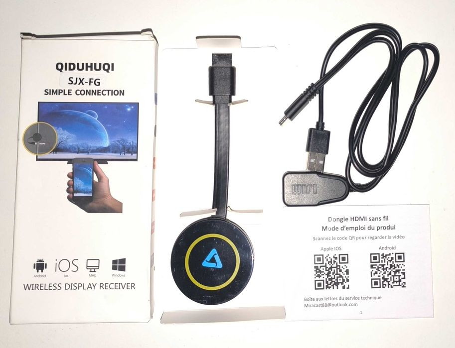Медіаплеєр Chromecast Qiduhuqi SJX-FG