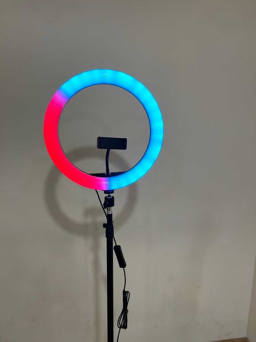 Кільцева світлодіодна лампа RGB LED MJ36 36 см