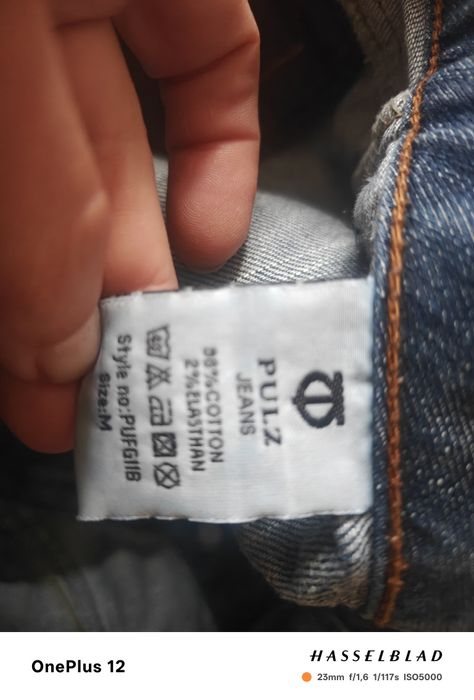 Spódnica jeansowa na guziki M