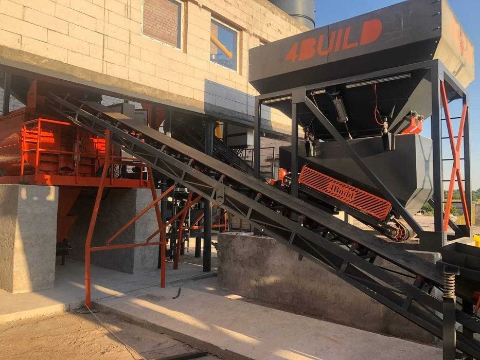 Бетонный мобильный комплекс, бетонный завод, мобильный, стационарный