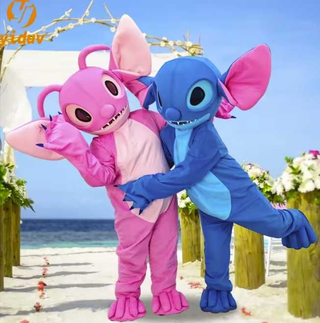 Aluguer de Mascotes - Mickey / Minnie / Panda / Stich / Angel