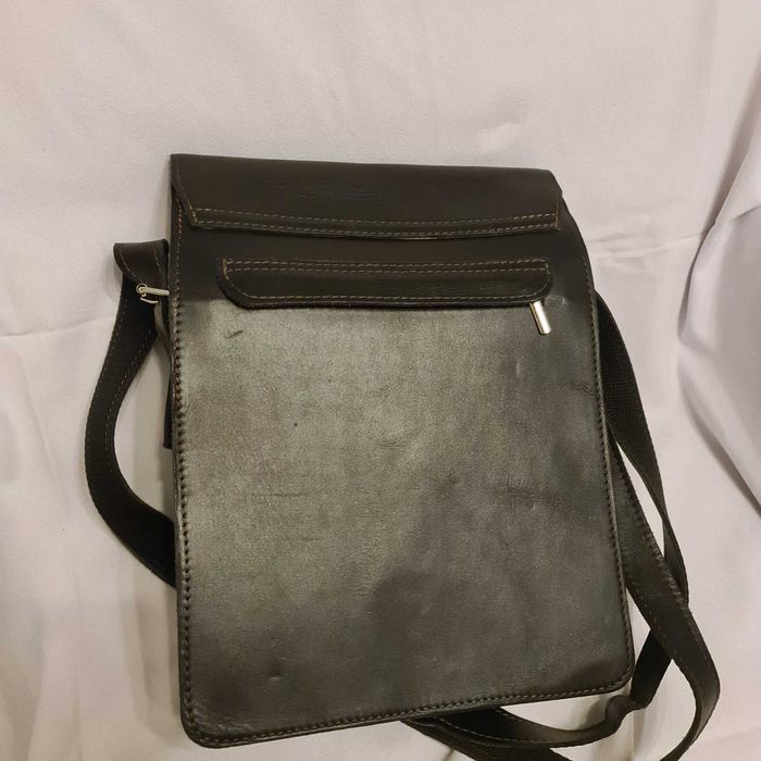 Męska skórzana torba boho