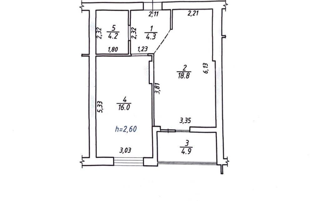 1-кімнатна квартира за адресою вул. Гніздовського (площа 48,2 м²) - Atlanta.ua - фото 11