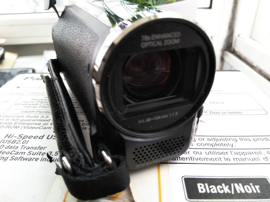 Câmara de filmar panasonic
