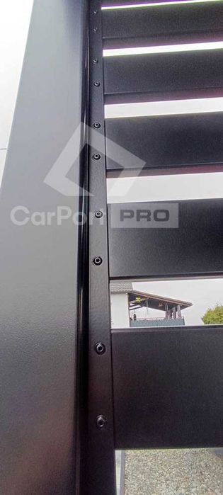 CarPort PREMIUM - wiata samochodowa 5x5 - antracyt   CP115
