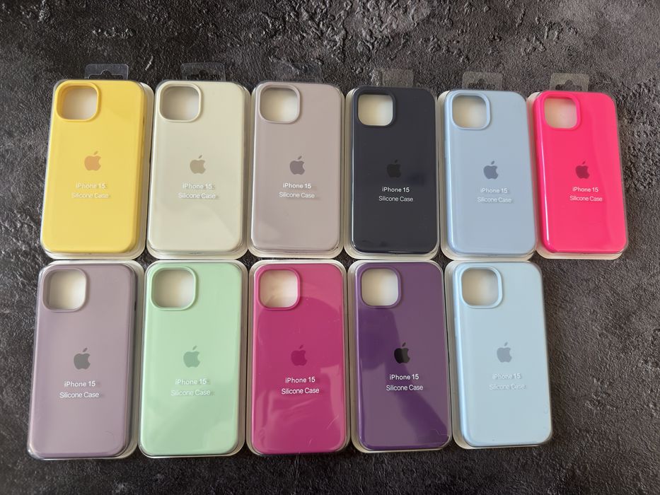 Чохол iphone 15/15pro/15 pro max silicone case