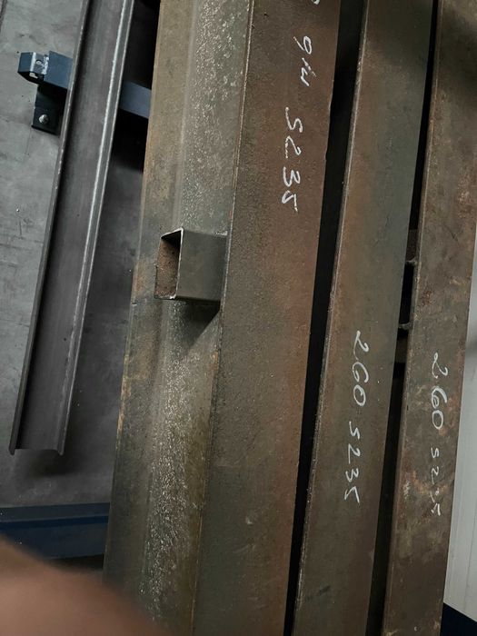 Profile stalowe, Dwuteownik 260, wyroby hutnicze, wyroby stalowe