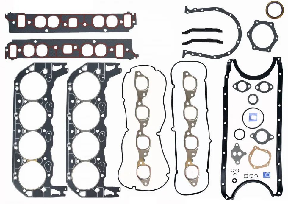 KOMPLET USZCZELEK SILNIKA USZCZELKI USZCZELKA POD GLOWICE GLOWICY KOLEKTORA SSACEGO WYDECHOWEGO MISKI OLEJOWEJ POKRYWY ZAWOROW CHEVROLET GMC 7.4 V8 G30 G3500 VAN VANDURA P3500 V3500 R3500 V3500 P30
