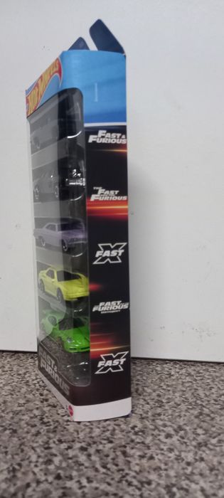 Pack 5 hot wheels fast furious