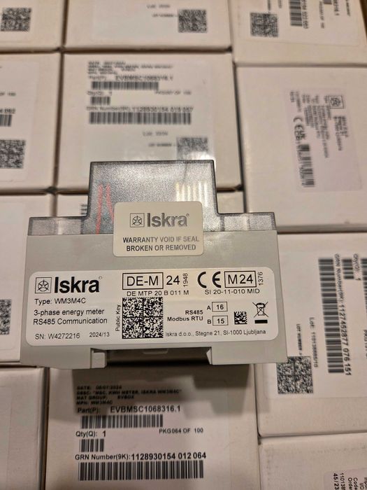 Licznik energii dwukierunkowy Phoenix Contact Iskra WM3M4C 3F Modbus RS485 PV Pompa Ciepła EV