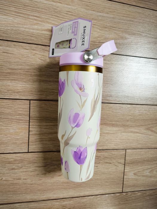 Kubek ze słomką pojemność 880 ml