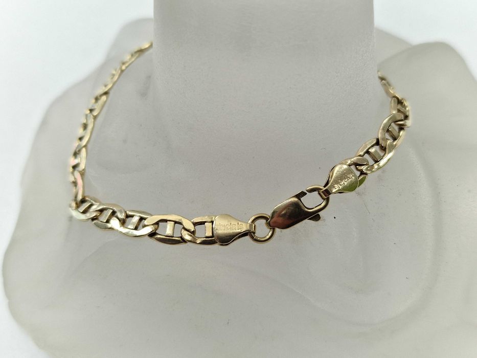 Złota bransoletka damska/ 585/ 5.39 gram/ 18cm/ żółte złoto