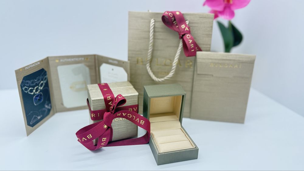 Коробок Bvlgari Булгарі під обручки,парні колечки.Новий.