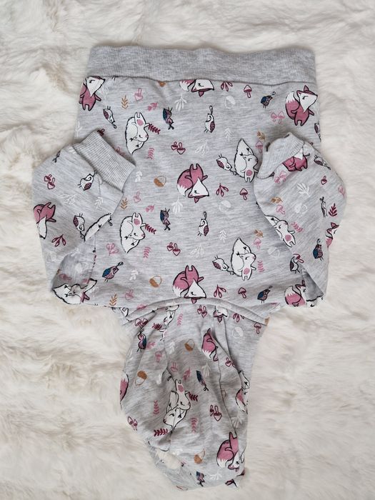 Bluza ocieplana dziewczęca 74 Smyk szara