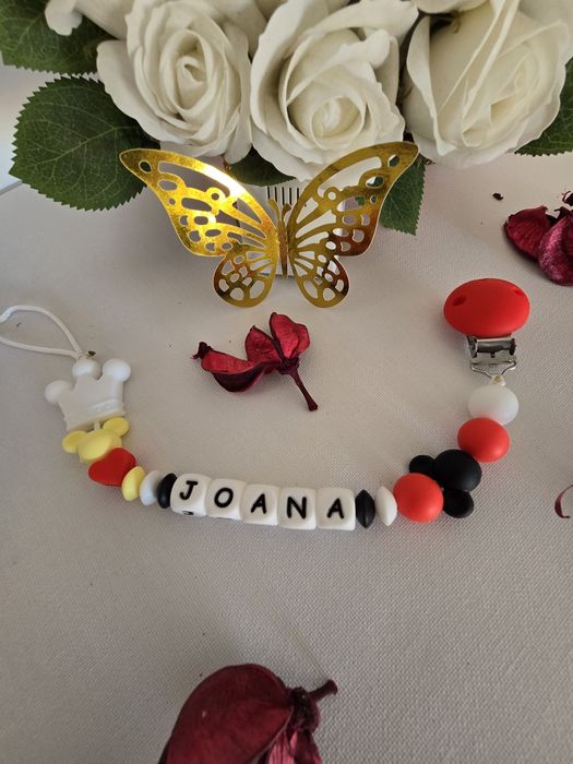 Prendedores chupetas silicone