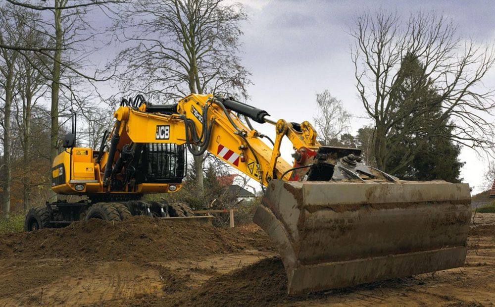 Услуги | аренда экскаватора полноповоротного JCB JS 145w/175w/210w