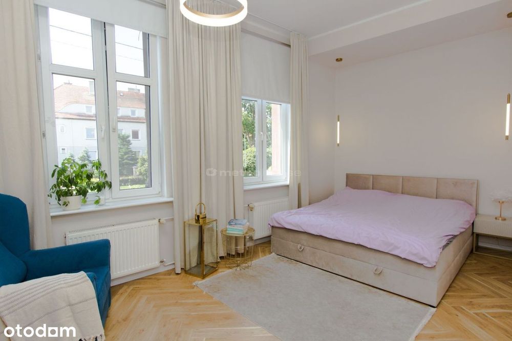 LUKSUSOWE mieszkanie na PARTERZE - 200m² ogródka