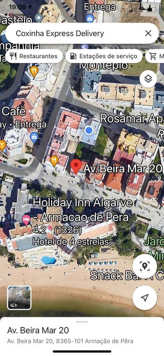 Apartamento t2 vista mar armacao de pera