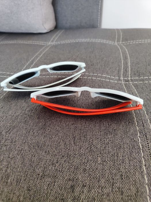 Сонцезахисні окуляри + подарунок білі