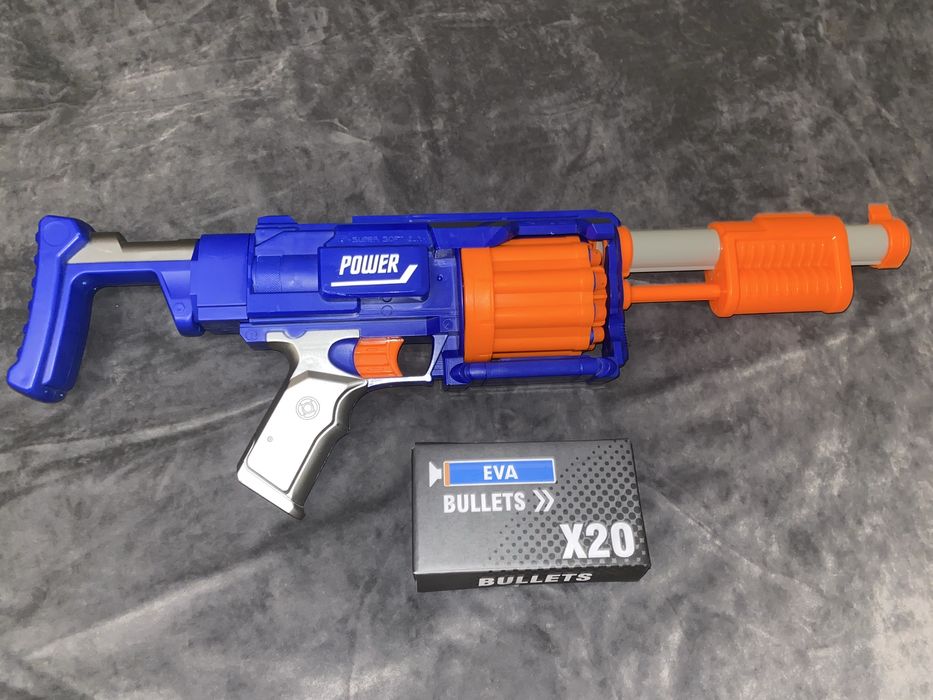Пістолет кулемет nerf