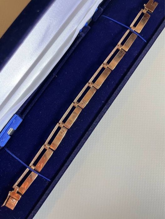 Ціна договірна. Жіночий золотий браслет, вага 13,9, довжина 19,5