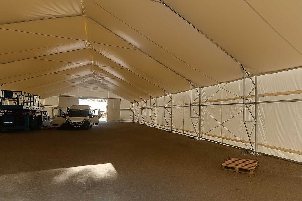 Hala Namiotowa 15 x 30 x 4 POLHAL