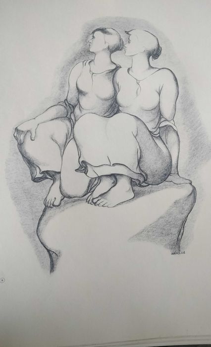 Silkscreen Prints by Álvaro Cunhal, 1st Edition64750639769603121