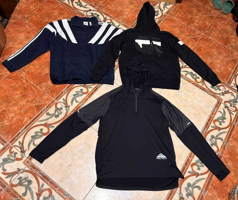 Adidas, G-Star, Nike (L-XL) — Худи и свитшоты 3 шт / Оригинал