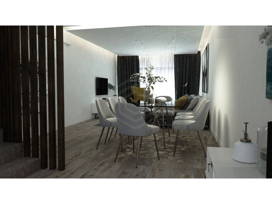 Moradia em banda T3, piscina e terraço com vista mar, Fuseta, Algarve