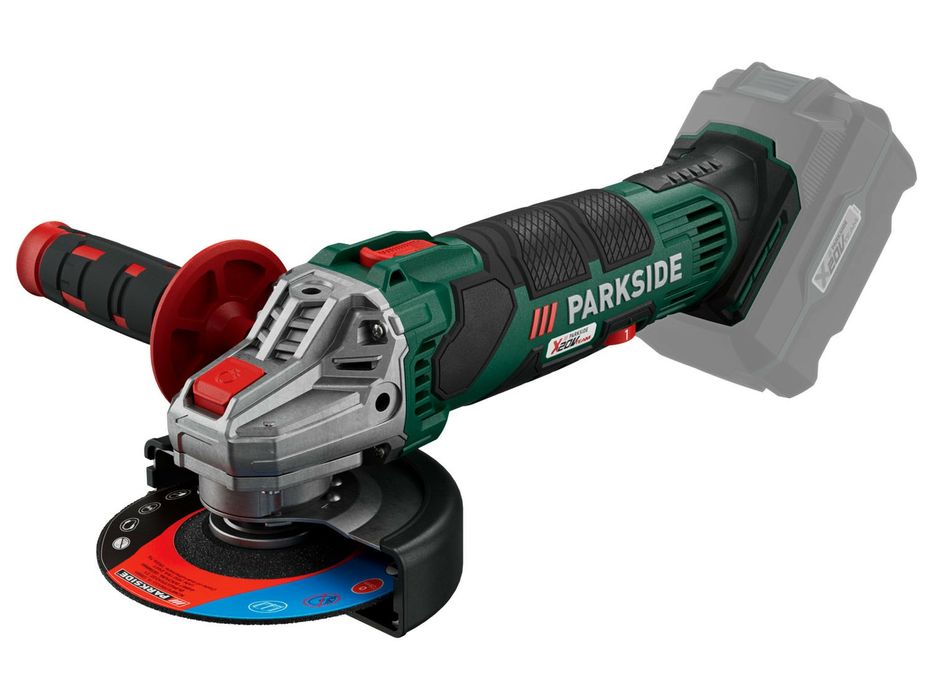 PARKSIDE Акумуляторна кутова шліфувальна машина PWSA 20-Li С 4- без ак