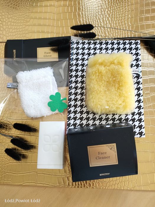 Rękawiczka face glove cleaner mydełko Raypath