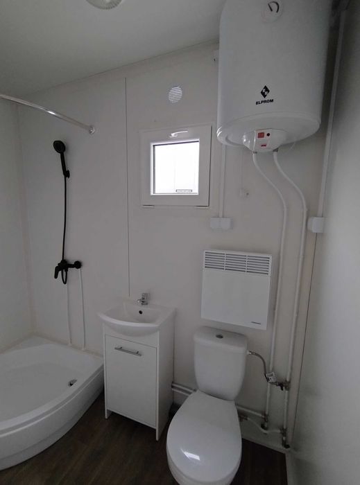 Kontener socjalny sanitarny  Łazienka Jadalna Szatnia 7x3m Producent