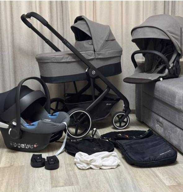 Коляска Cybex Balios S Lux 3 в 1 + подарунки