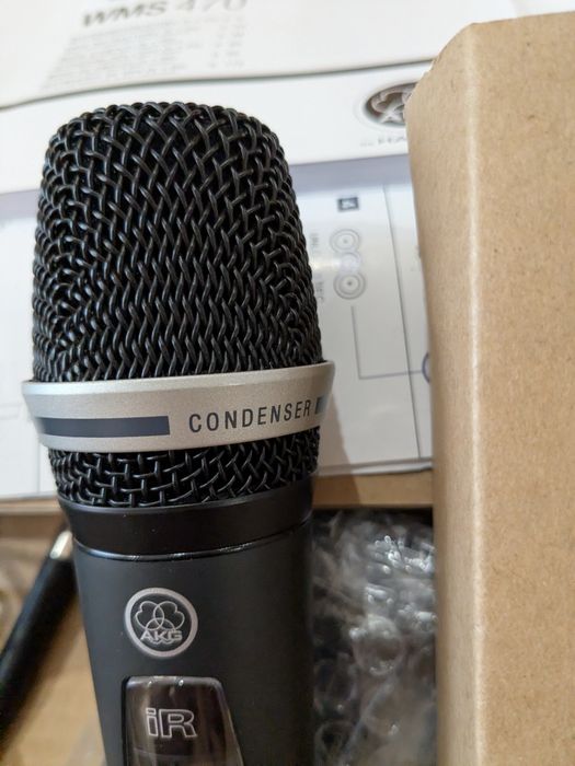 Радіомікрофони AKG WMS470 C5 Condenser. Sennheiser XSW-35 Vocal Set.