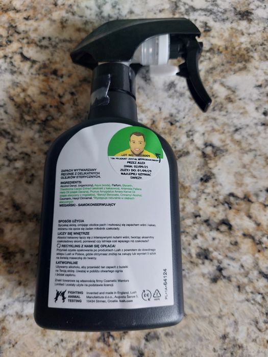 DLA PANI DESCZ Lush Cherryish mgiełka do ciała 200ml