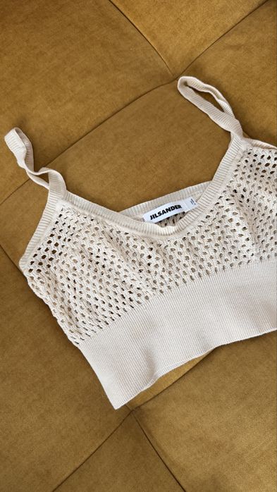 Білий топ Jil Sander