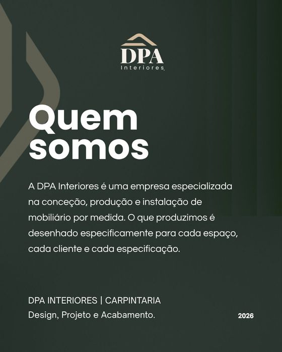 DPA Interiores – Carpintaria por Medida e Design de Interiores em Braga