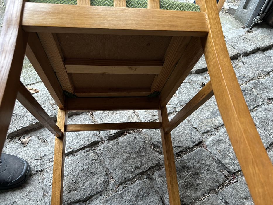 Stare zabytkowe krzesla RETRO antyk PRL dębowe