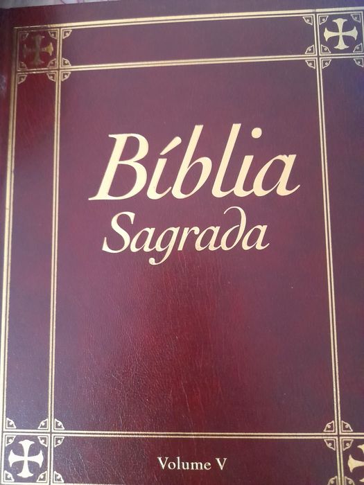 6 livros de colecção " Bíblia Sagrada"