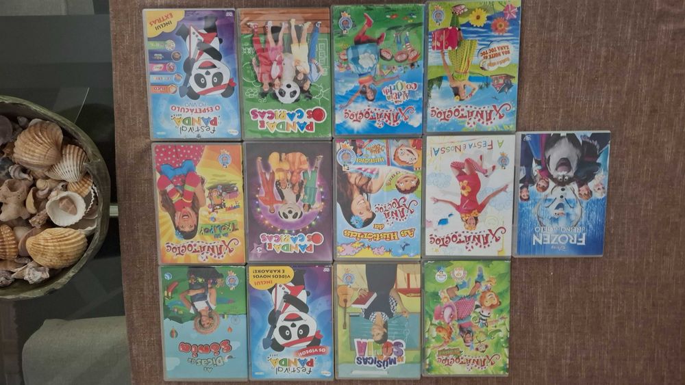 DVD's infantis originais