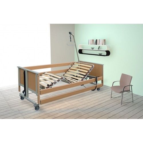 Cama articulada de madeira Nova - Barata COMPLETA