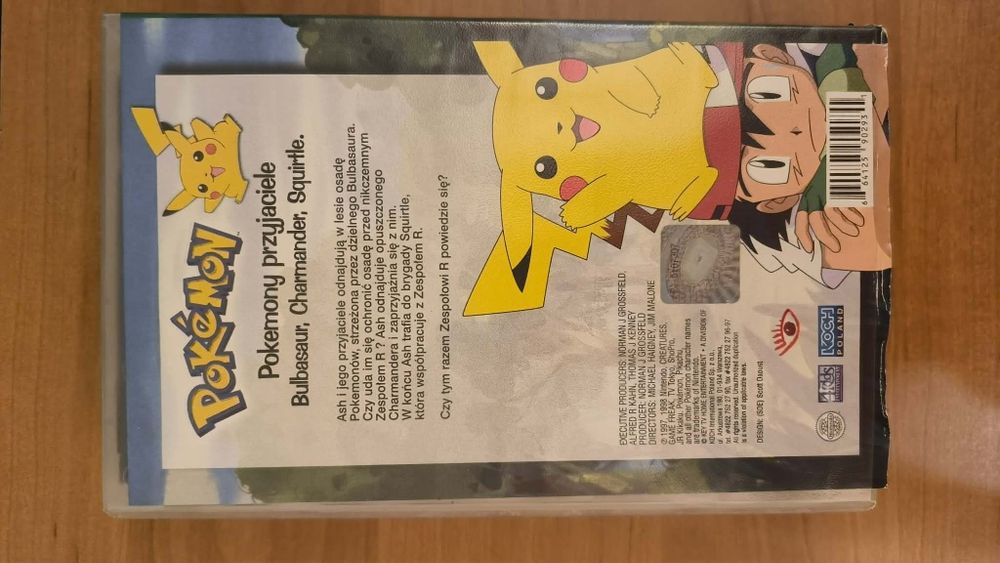 Pokémon – Pokemony przyjaciele cz. 4 VHS | Oryginalne wydanie | Sprawna