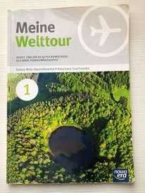 "Meine Welttour 1 " zeszyt ćwiczeń do pierwszej klasy liceum, 1 klasa
