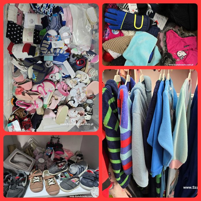 Likwidacja sklepu z odzieżą dziecięcą 0-176 cm CREAM