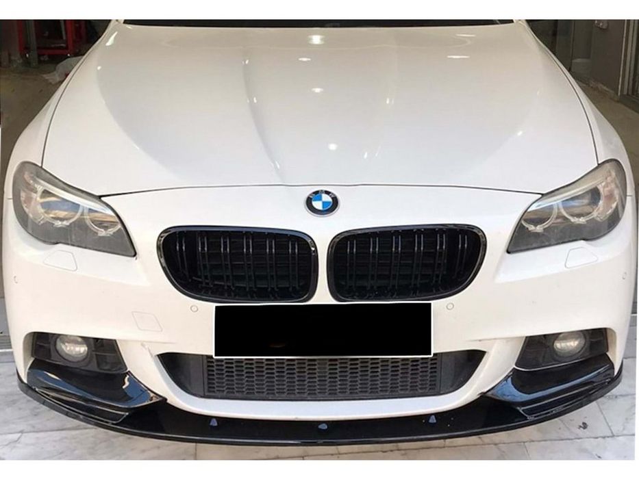 BMW 5-series F10 M-Performance Накладка на передній бампер DPT Lip V-2
